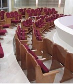 כסאות בית כנסת -דגם מעגלי צדק